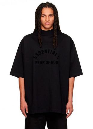 Оригінальна футболка оверсайз essentials fear of god xl
