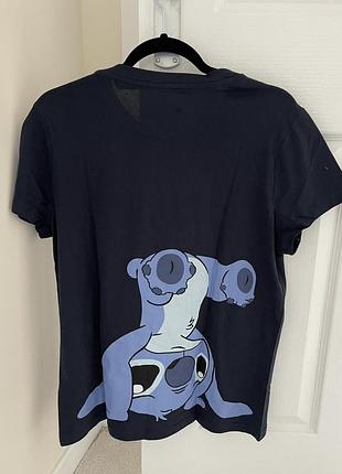 Класна котонова футболка disney stitch