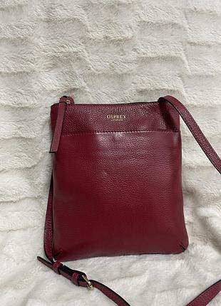 🍇 шкіряна сумка  osprey london ✨