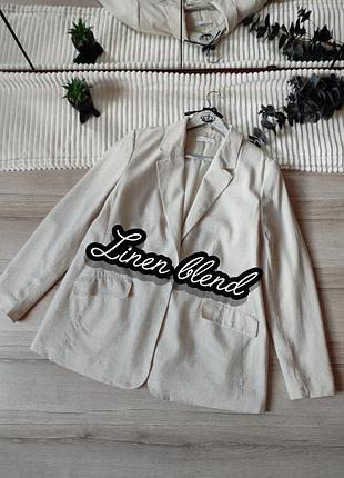 Піджак з льоном primark p l