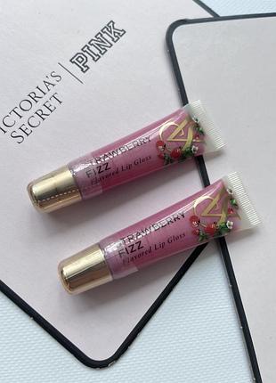 Блиск victoria's secret strawberry fizz вікторія сікрет