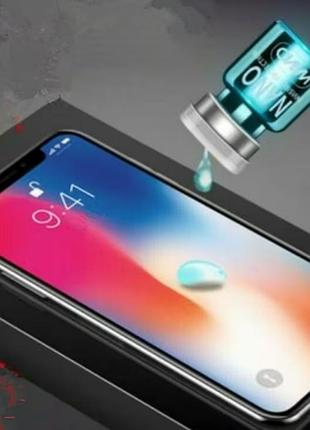 2 мл универсального hi-tech nano жидкостного стекла для защиты экрана с олеофобным покрытием