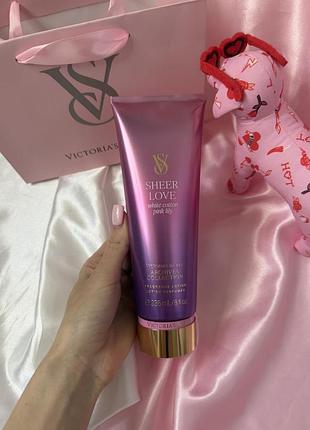 Парфумований лосьйон для тіла sheer love victoria's secret archives collection fragrance lotion, usa