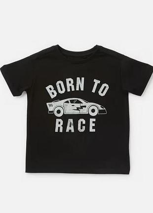 🏎️ крута дитяча футболка anko "born to race" з гоночною машинкою