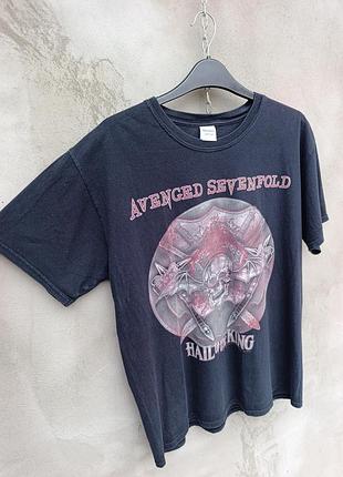 Футболка мерч метал avenged sevenfold