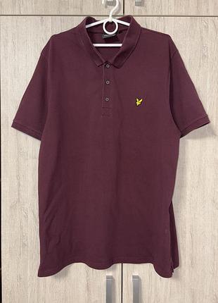 Lyle&scott  футболка поло