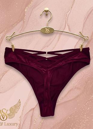 Гладкие люксовые трусики victoria’s secret, высокая посадка. коллекция very sexy виктория сикрет