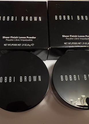 Розсипна пудра bobbi brown
