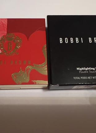 Хайлайтер bobbi brown highlighting powder у лімітованому пакуванні, з колекції lunar new year.