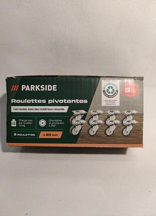 Набір поворотних коліщаток parkside