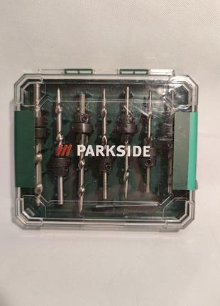 Набір зенкерних свердел по дереву parkside