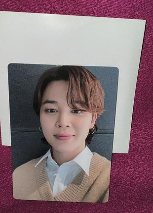 Bts jimin офіційна колекційна карта чімін