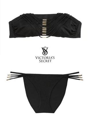 Купальник victorias secret черный разделительный оригинал