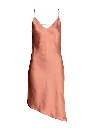 Сатинова сукня h&m