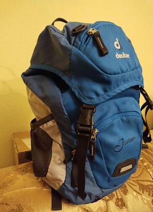 Оригінальний туристичний дитячий рюкзак deuter junior 18 л
