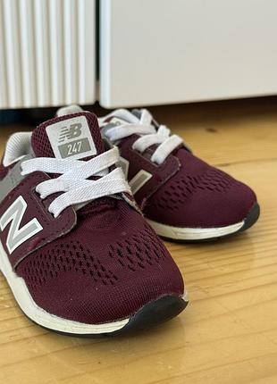 Кросівки new balance - розмір 21,5, устілка 12 см.