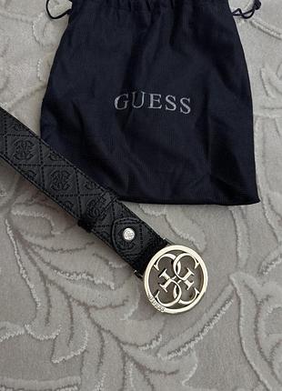 Guess ремінь чорний