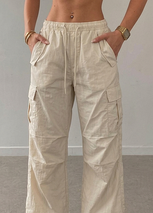 Bershka брюки cargo, размер m