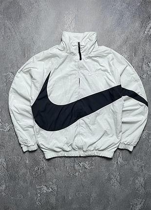 Vintage винтажная ветровка nike найк big swoosh logo биг свуш лого y2k size m размер м