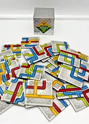 Раритетний паззл hazard puzzle very hard tile pipe puzzle, 2003, brain teaser challenging