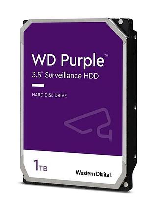 Жорсткий диск 3.5" 1tb 64mb western digital purple wd11purz (090-00202)