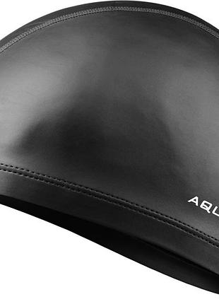Шапка для плавания aqua speed profi 5878 черный уни osfm