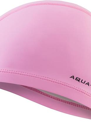 Шапка для плавания aqua speed profi 5877 розовый уни osfm