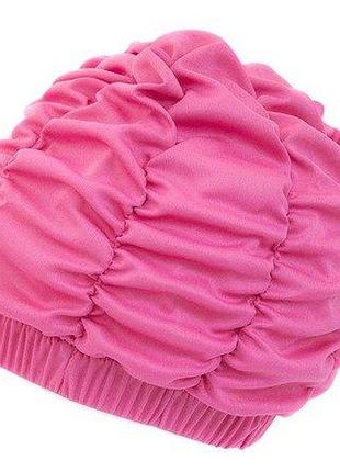 Шапка для плавания aqua speed shower cap 5745 ярко-розовый жин osfm