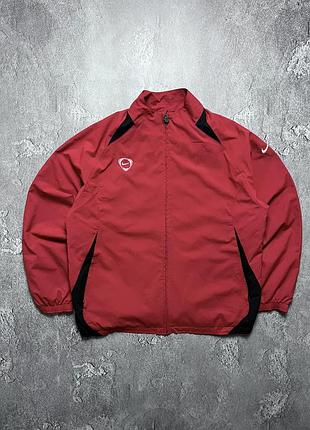 Vintage винтажная ветровка nike найк big swoosh logo биг свуш лого y2k size l размер л