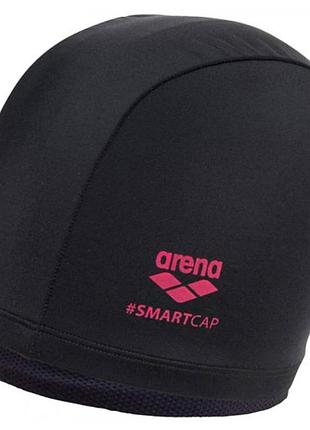 Шапка для плавання arena smartcap чорний жін osfm