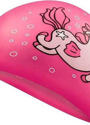 Шапка для плавания aqua speed kiddie unicorn 6880 розовый дит osfm