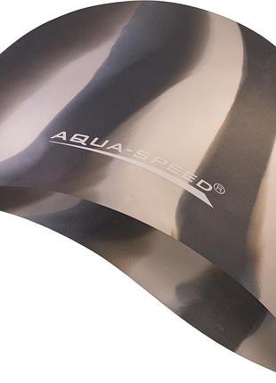 Шапка для плавания aqua speed bunt 4050 мультиколор уни osfm