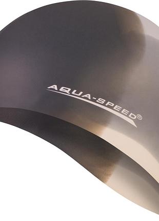 Шапка для плавания aqua speed bunt 4061 мультиколор уни osfm