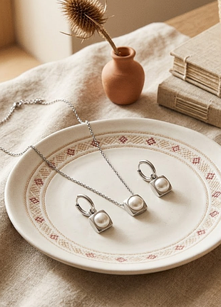 Комплект нержавеющая сталь stainless steel бусины