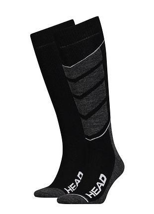 Шкарпетки гірськолижні head unisex ski v-shape kneehigh 2ppk чорний, білий уні 31-34