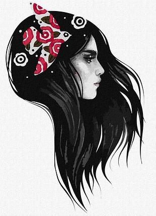 Уценка!!! картина по номерам "птичка" ©lesya_nedzelska_art идейка kho2603-uc, 30х40 см