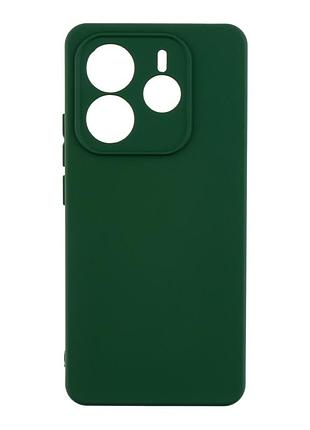 Чохол silicone cover з рамкою камери (a) для xiaomi redmi note 15 4g / redmi note 15 5g dark green