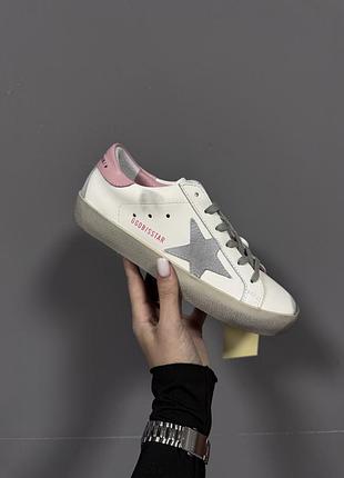 Golden goose | white / grey / pink premium (6) 🩷 39