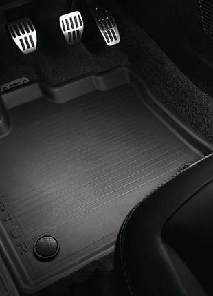 Оригинальные коврики в салон renault captur 2021-, 4шт, 8201725646