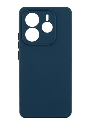 Чохол silicone cover з рамкою камери (a) для xiaomi redmi note 15 4g / redmi note 15 5g dark blue
