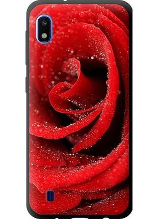 Чохол tpu на телефон samsung galaxy a10 2019 a105f червона троянда "529b-1671-58250"