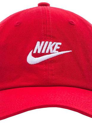 Кепка nike k nk club cap us cb fut wsh червоний діт 1size