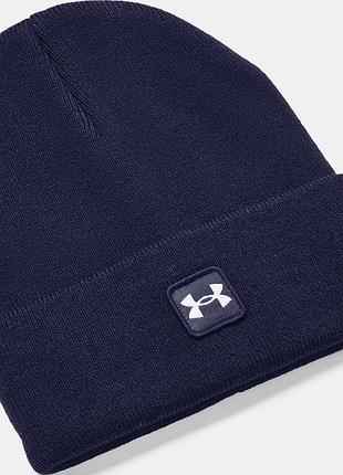 Шапка ua halftime cuff синій чол one size (1373155-410)