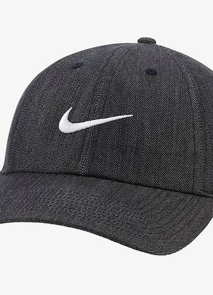 Кепка nike u nsw h86 swoosh denim cap уни джинсовый misc