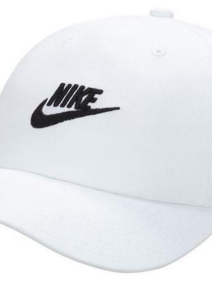 Кепка nike k nk club cap us cb fut wsh білий діт 1size