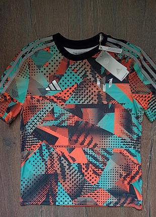 Юнацкая тренировочная футболка adidas messi graphic