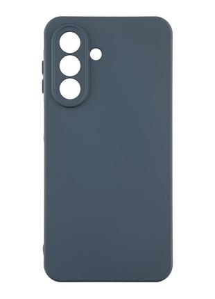 Чохол silicone cover з рамкою камери (a) для samsung galaxy a27 5g dark blue