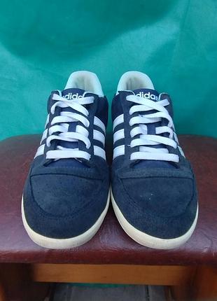 Кросівки жіночі замшеві adidas neo, 40.(24.5) см.