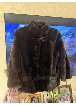 Норковий полушубок manzari
