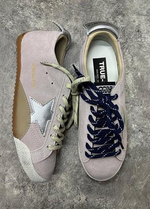 Golden goose true star pink white